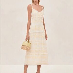 Alexis Vicci Dress in Ivory size small NWT